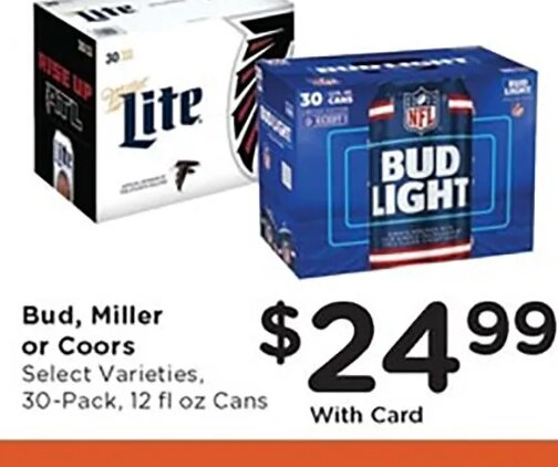 Bud, Miller or Coors