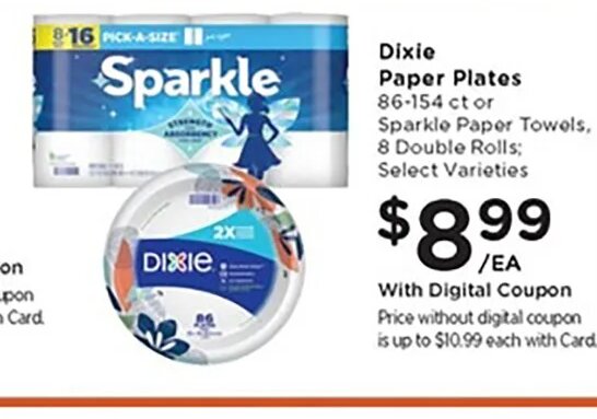 Sparkle Paper Plates