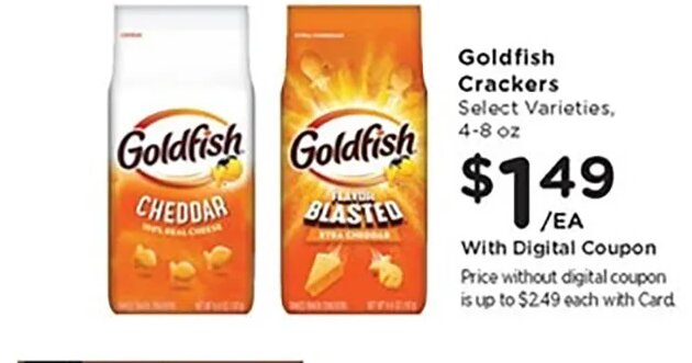 Goldfish Crackers at Kroger