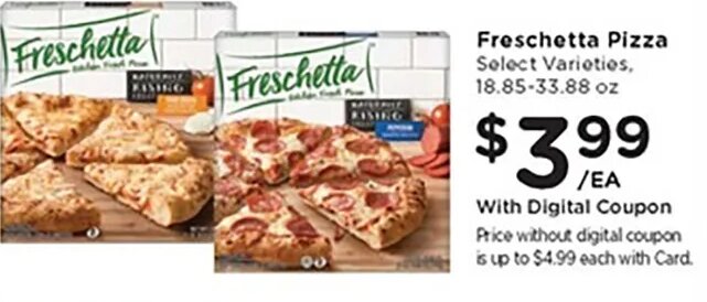 Freschetta Pizza at Kroger