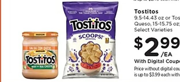 Tostitos at Kroger