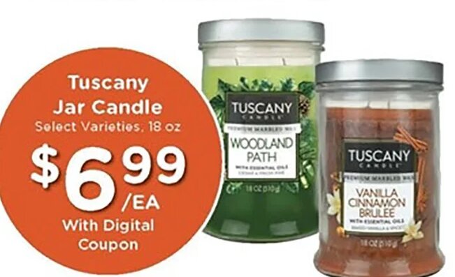 Tuscany Jar Candle