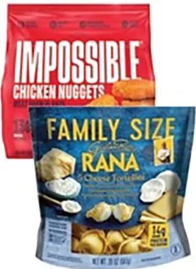 Rana Family Size Pasta or Impossible Chicken Nuggets
