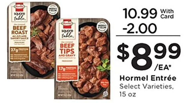 Hormel Entrée at Kroger