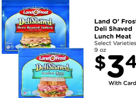 Land O' Frost Deli Shaved Lunch Meat at Kroger