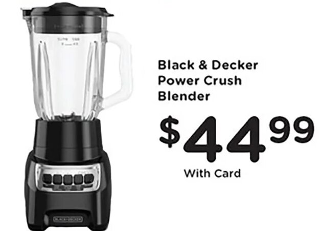 Black & Decker Power Crush Blender