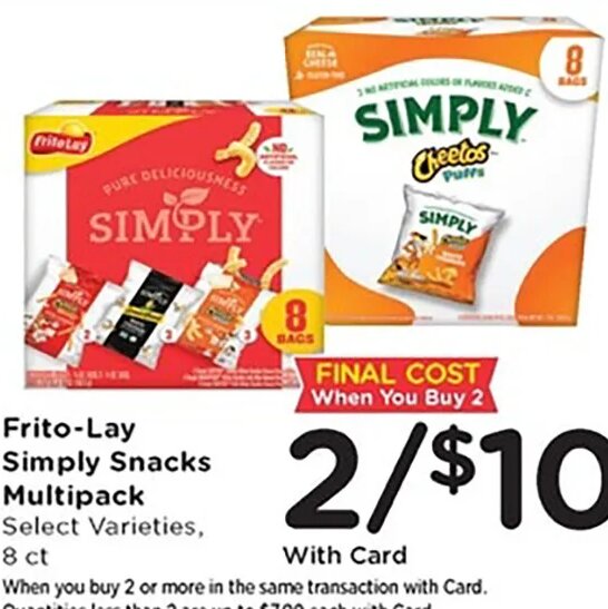 Frito-Lay Simply Snacks Multipack