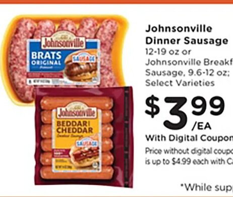 Johnsonville Dinner Sausage
