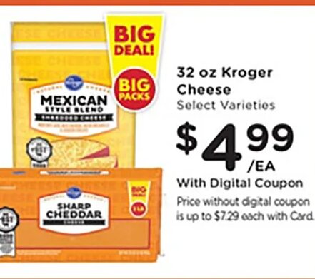 Kroger Cheese