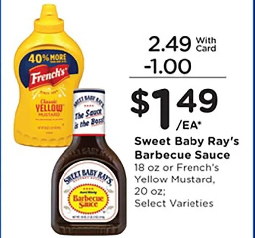 Sweet Baby Ray's Barbecue Sauce