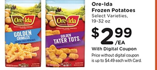 Ore-Ida Frozen Potatoes