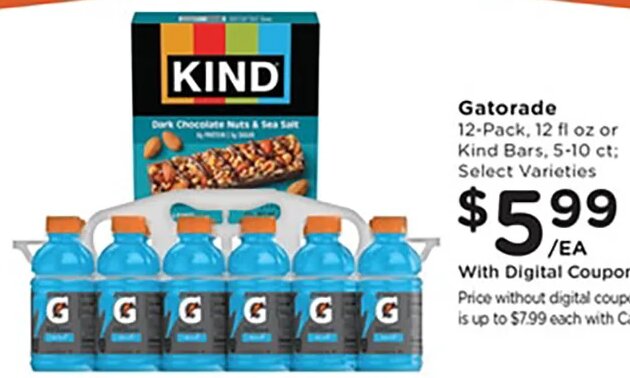 Gatorade / Kind Bars