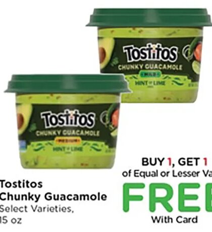 Tostitos Chunky Guacamole