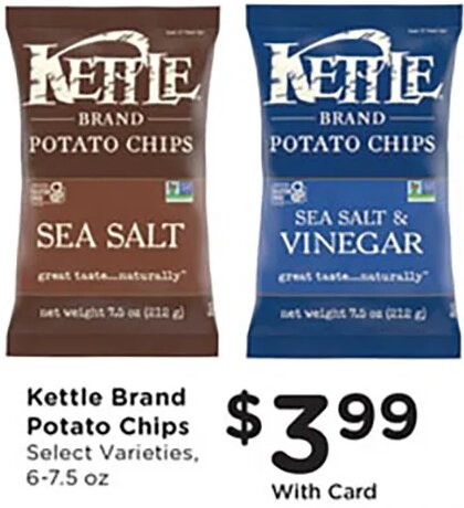 Kettle Brand Potato Chips at Kroger