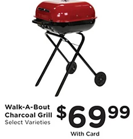 Walk-A-Bout Charcoal Grill