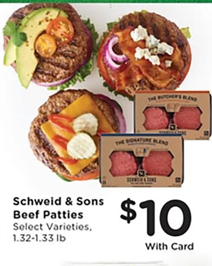 Schweid & Sons Beef Patties