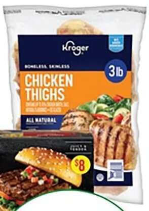 Kroger Boneless Chicken Thighs