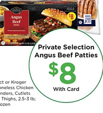 Private Selection Angus Beef Patties