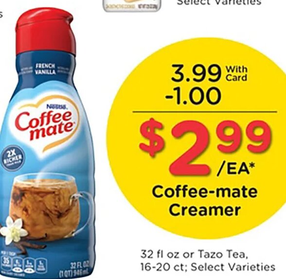 Coffee-mate Creamer at Kroger