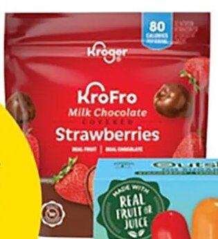 KroFro Milk Chocolate Strawberries