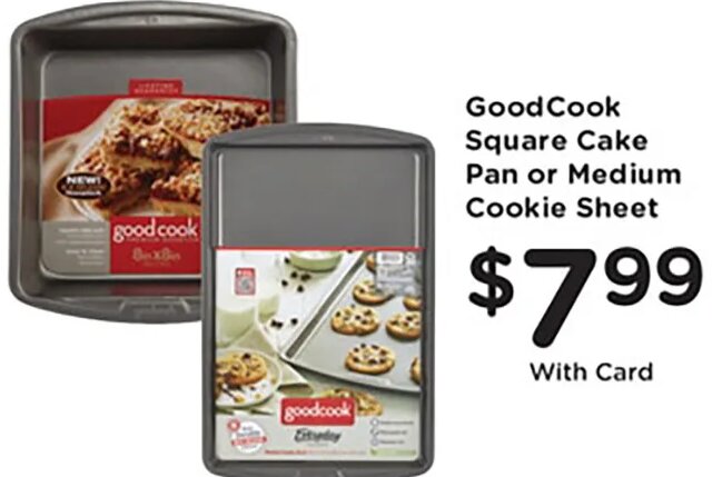 GoodCook Square Cake Pan or Medium Cookie Sheet at Kroger