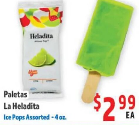 Paletas La Heladita