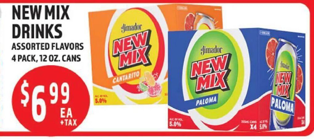 NEW MIX DRINKS