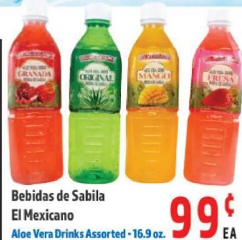 Bebidas de Sabila El Mexicano