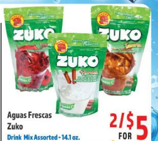 Aguas Frescas Zuko