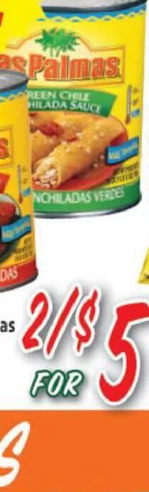 Las Palmas Enchilada Sauce