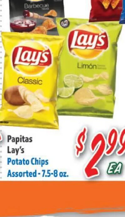 Lay's Potato Chips at La Bonita
