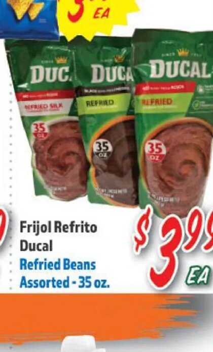 Frijol Refrito Ducal