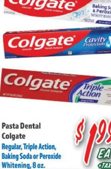 Colgate Toothpaste at La Bonita