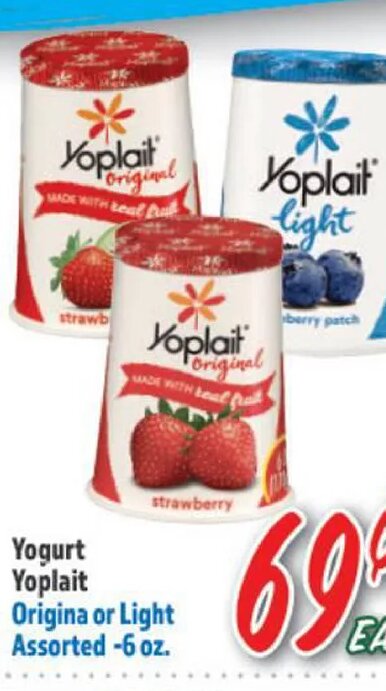 Yoplait Yogurt at La Bonita