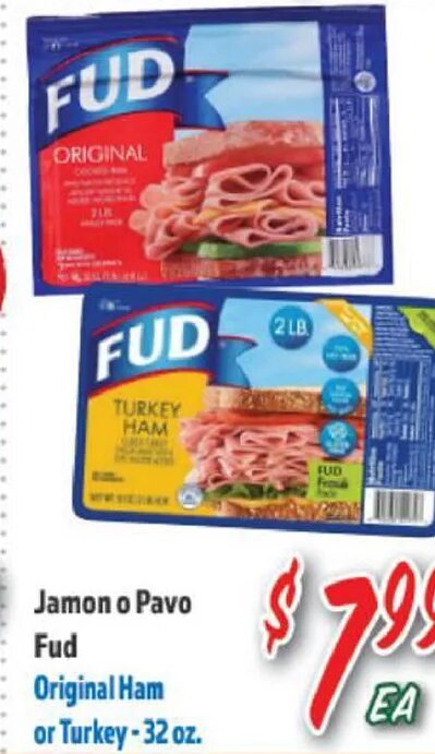 FUD Original Ham or Turkey at La Bonita