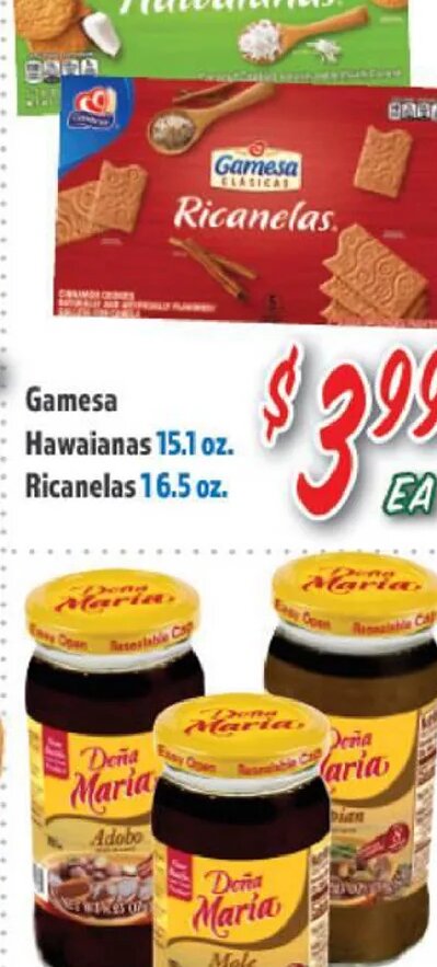 Gamesa Hawaianas or Ricanelas