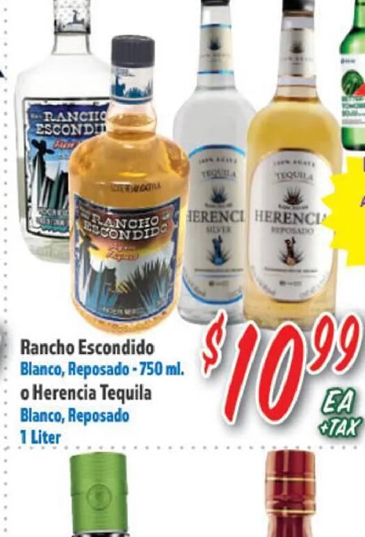Herencia Tequila Blanco, Reposado