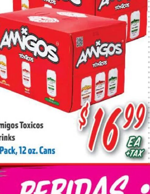 Amigos Toxicos Drinks
