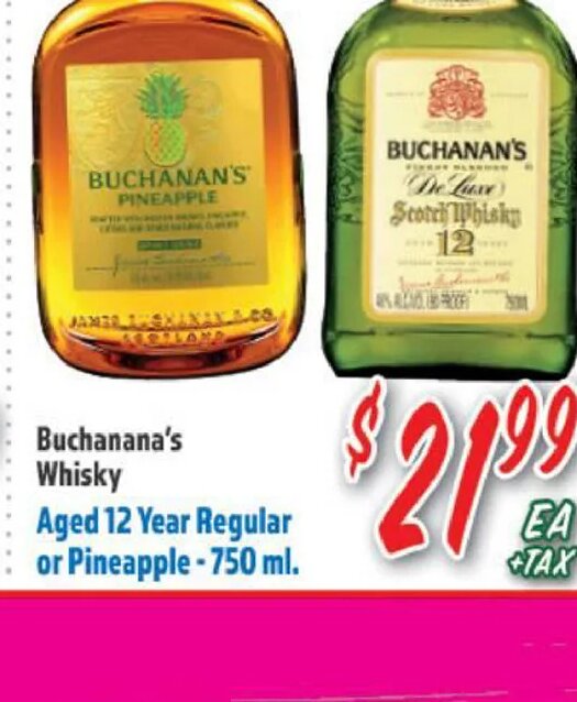 Buchanana's Whisky