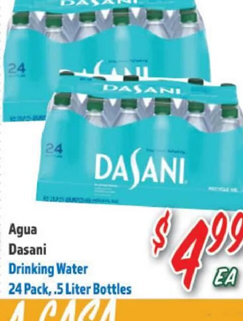 Agua Dasani