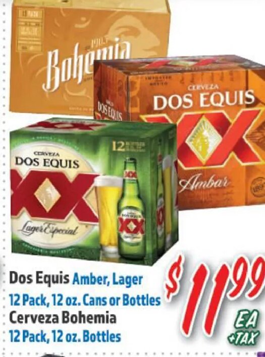 Dos Equis Amber, Lager at La Bonita