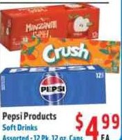 Pepsi Products at La Bonita