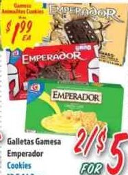 Galletas Gamesa Emperador at La Bonita