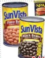 Frijol Pinto o Negro Sun Vista