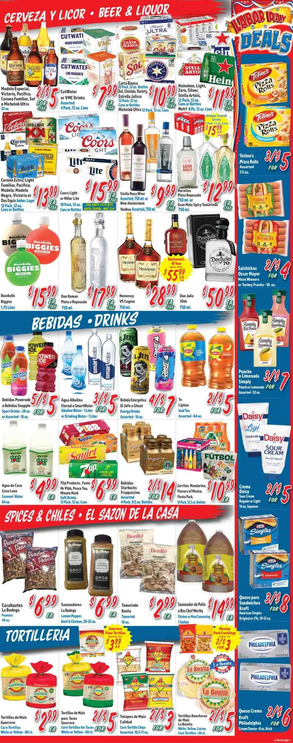 La Bonita Weekly Ad Page 3