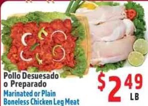 Pollo Desuesado o Preparado