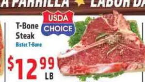 T-Bone Steak at La Bonita