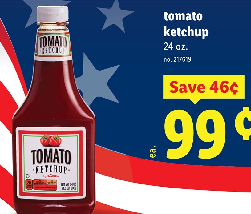 tomato ketchup