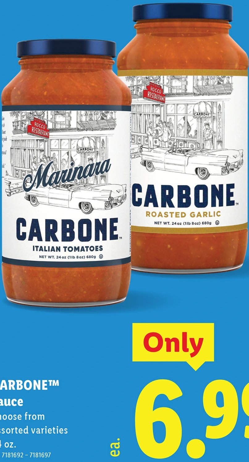 CARBONE sauce