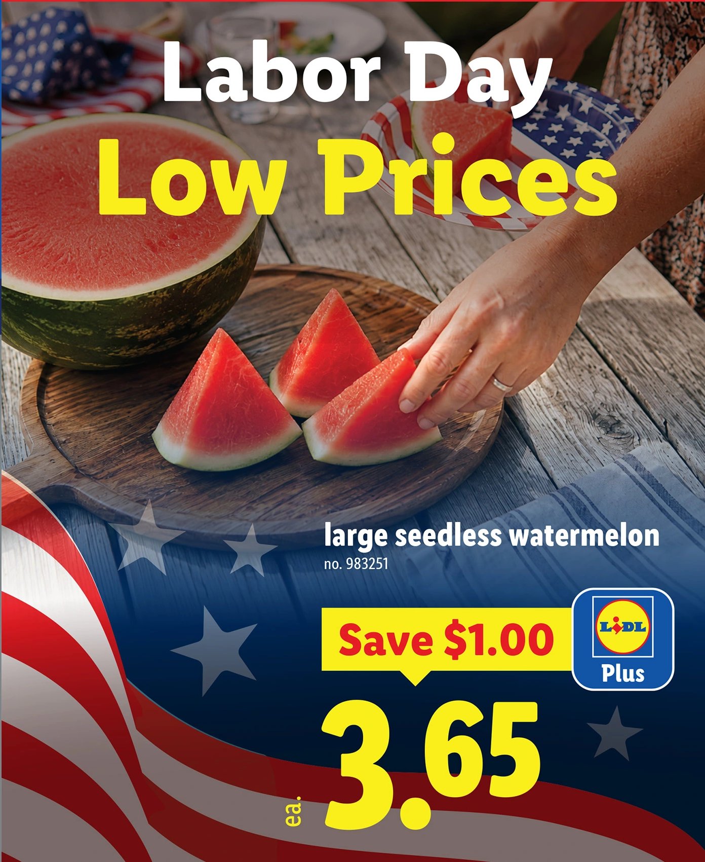 large seedless watermelon
